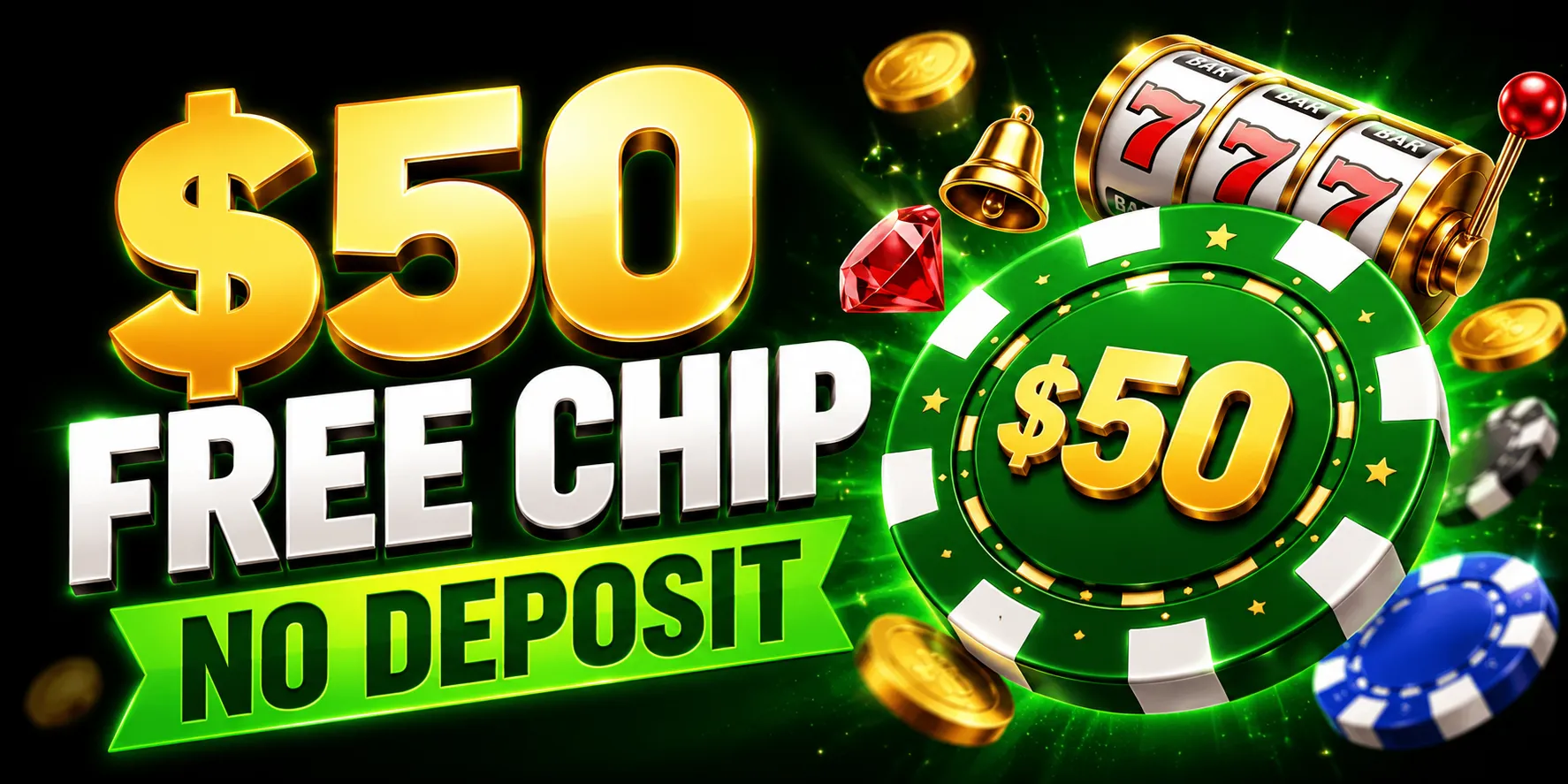$50 Free Chip No Deposit
