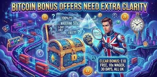 Bitcoin Bonus Offers Need Extra Clarity