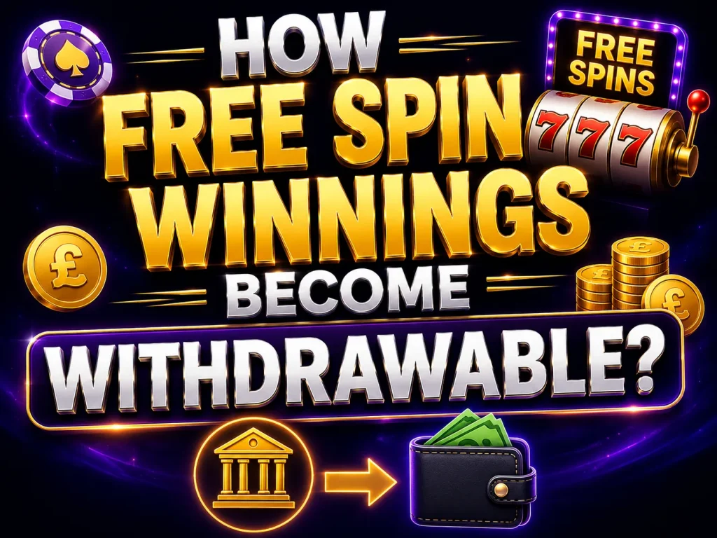 How Free Spin Winnings Become Withdrawable