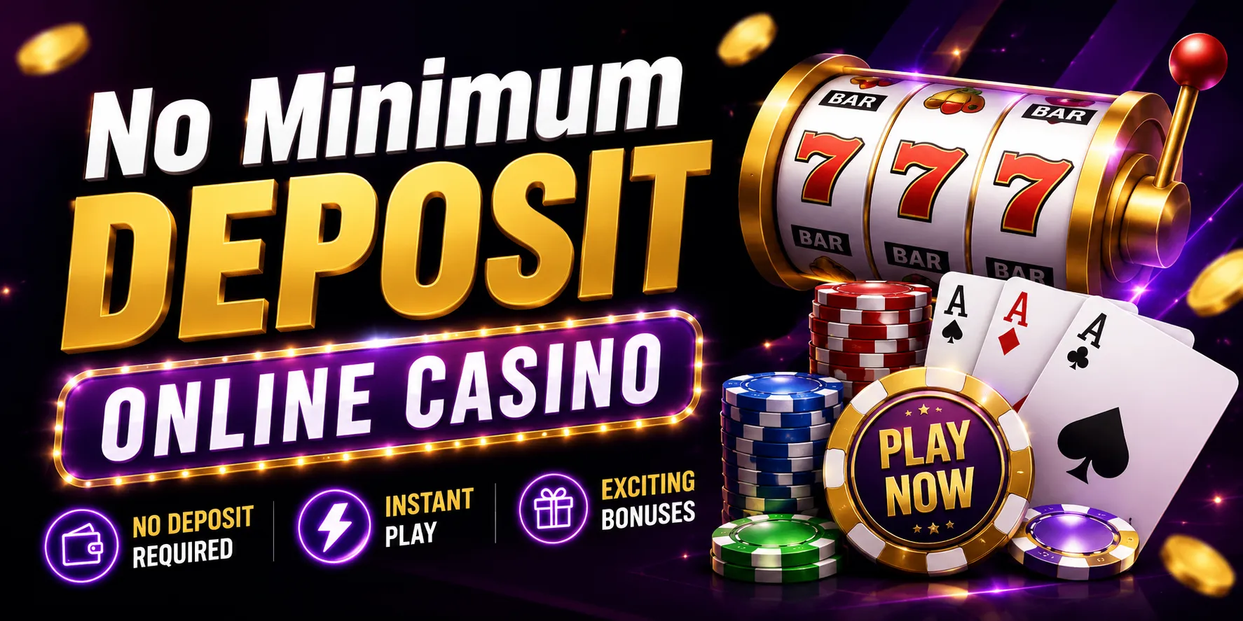No Minimum Deposit Online Casino