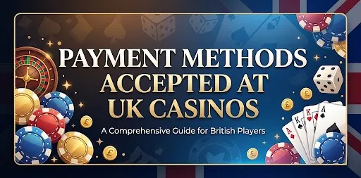 Payment Methods Accepted At UK Casinos