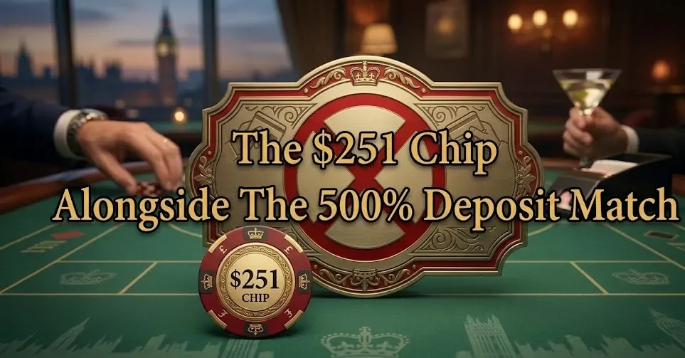 The $251 Chip Alongside The 500% Deposit Match