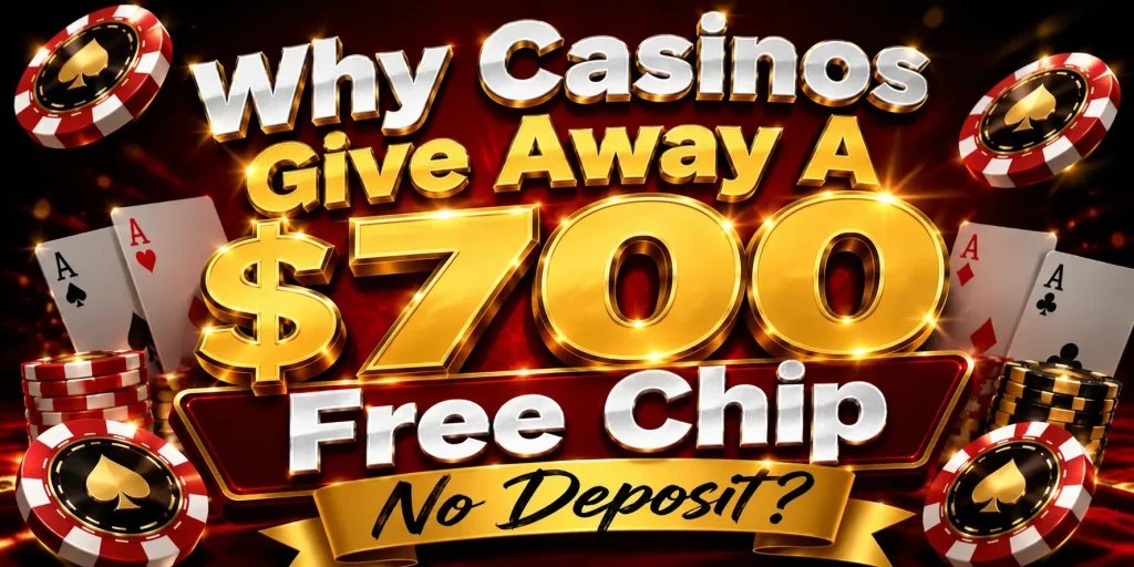 Why Casinos Give Away A $700 Free Chip No Deposit