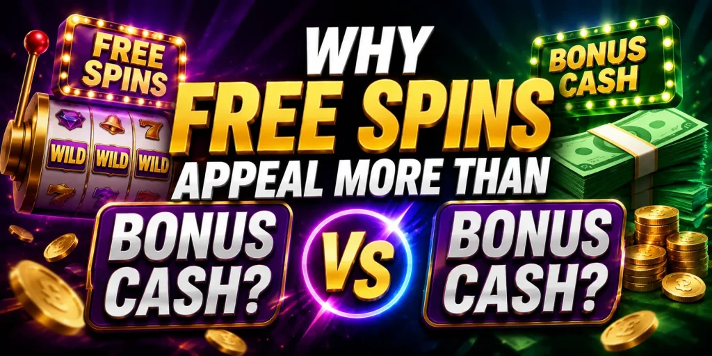 Why Free Spins Appeal More Than Bonus Cash