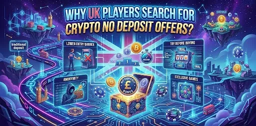 Why UK Players Search For Crypto No Deposit Offers