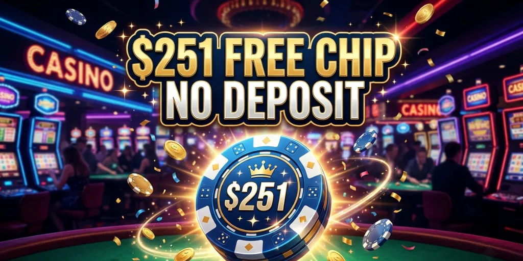 $251 Free Chip No Deposit