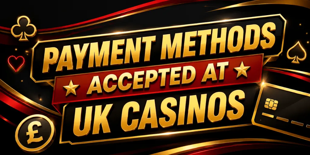 Payment Methods Accepted At UK Casinos