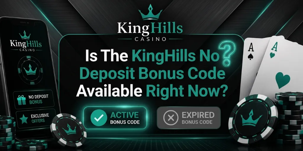 Is The KingHills No Deposit Bonus Code Available Right Now