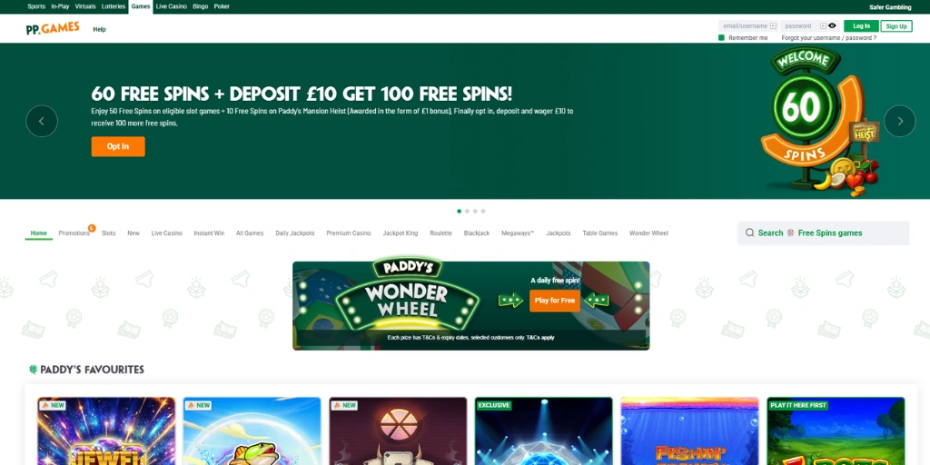 Paddy Power Casino