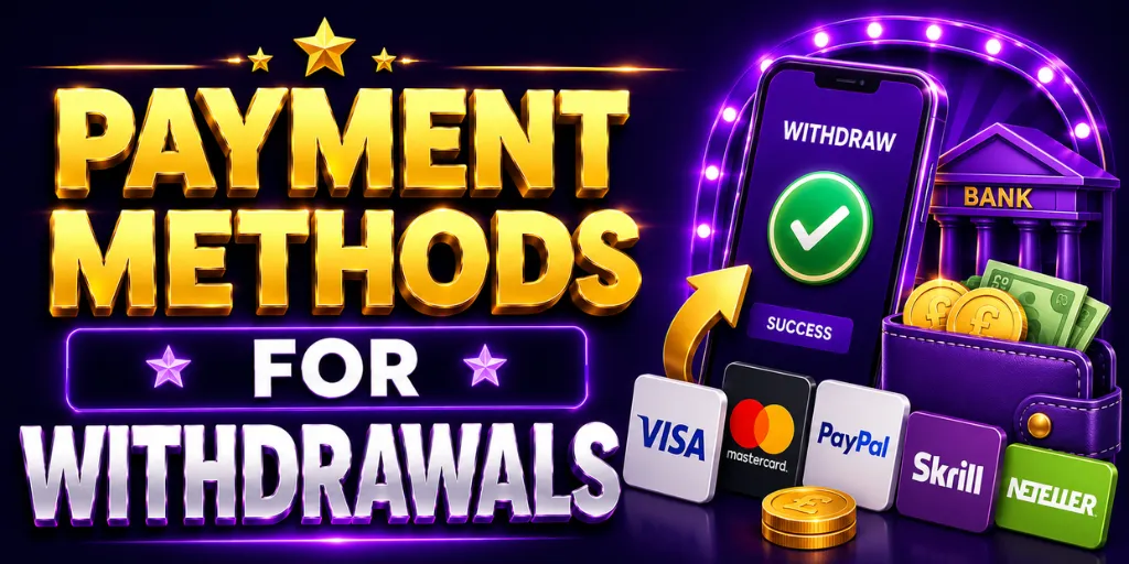 Payment Methods For Withdrawals
