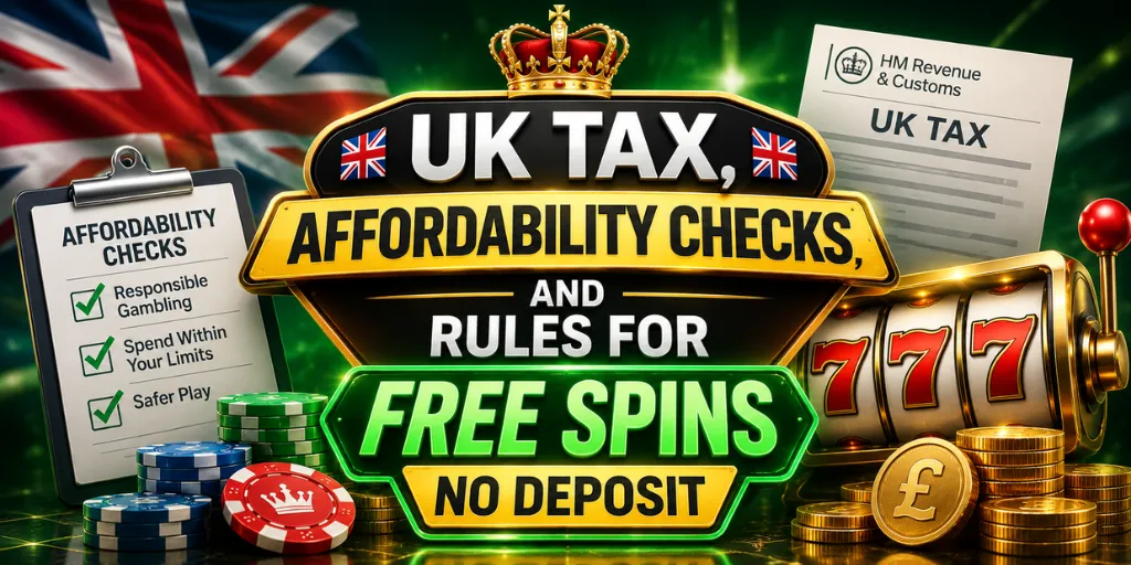 UK Tax, Affordability Checks, And Rules For Free Spins No Deposit
