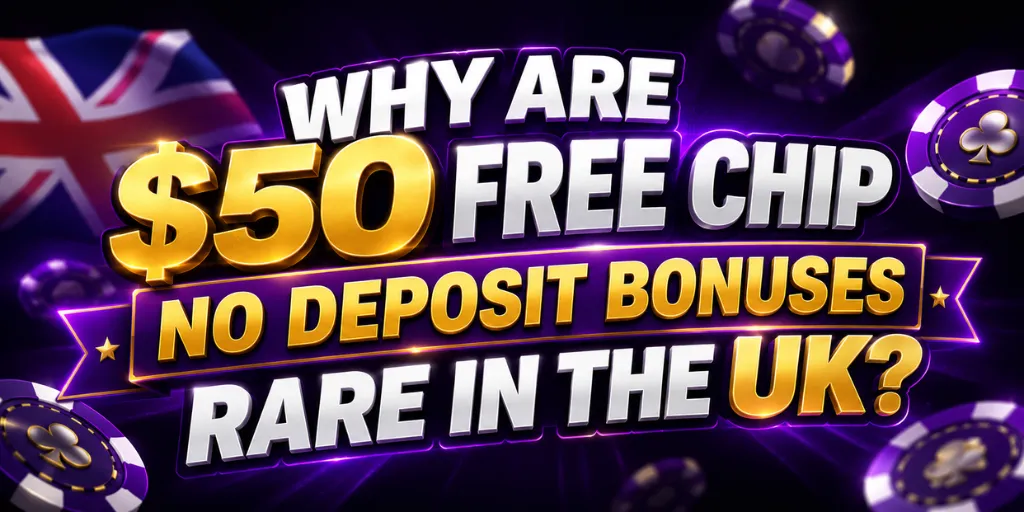 Why Are $50 Free Chip No Deposit Bonuses Rare In The UK 