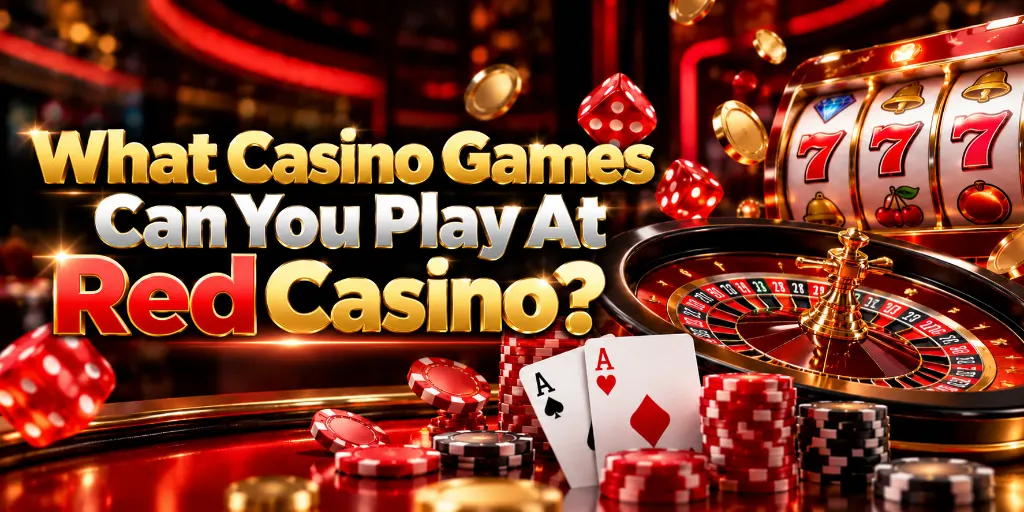 What Casino Games Can You Play At Red Casino?