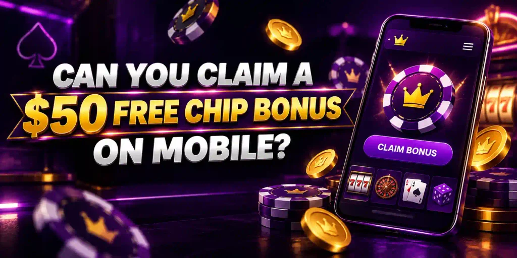 Can You Claim A $50 Free Chip Bonus On Mobile