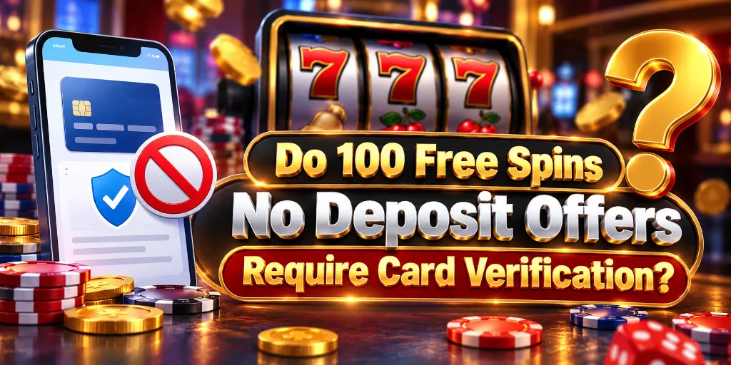 Do 100 Free Spins No Deposit Offers Require Card Verification