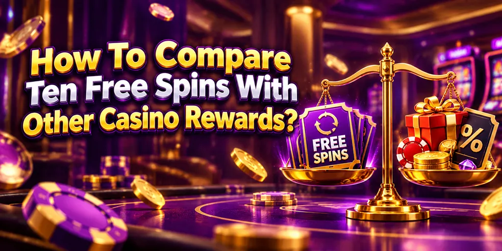 How To Compare Ten Free Spins With Other Casino Rewards?