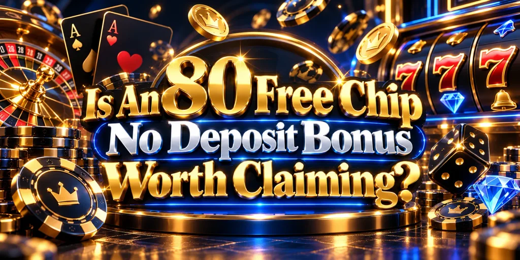 Is An 80 Free Chip No Deposit Bonus Worth Claiming?