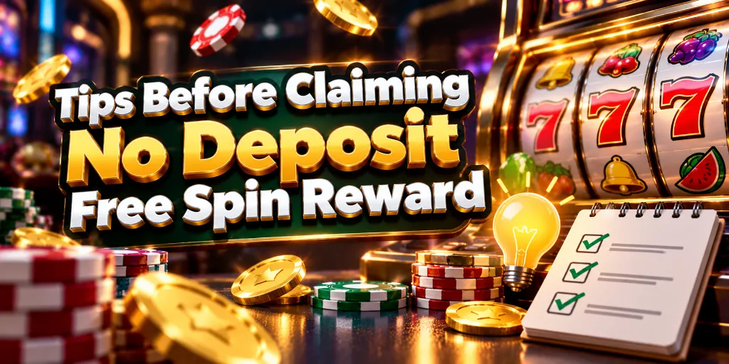 Tips Before Claiming No Deposit Free Spin Reward