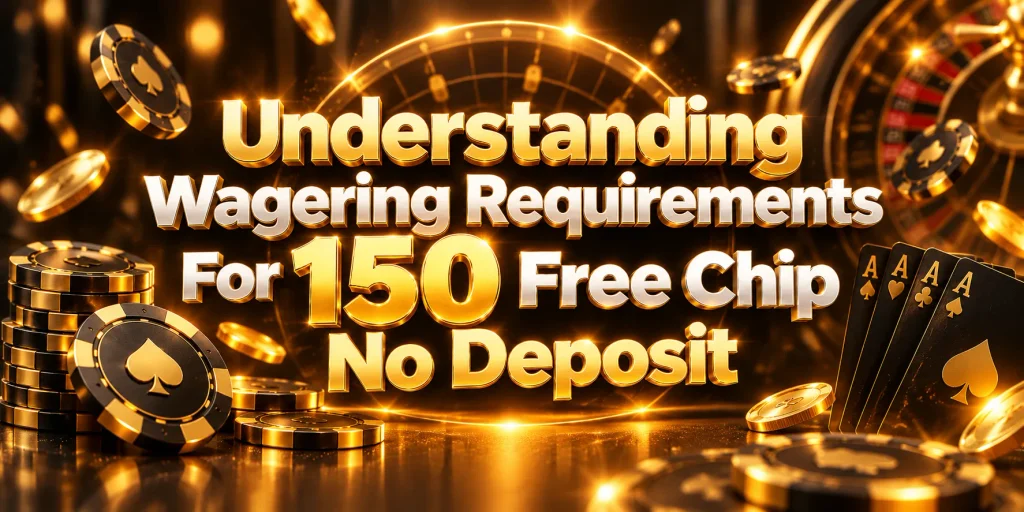 Understanding Wagering Requirements For 150 Free Chip No Deposit