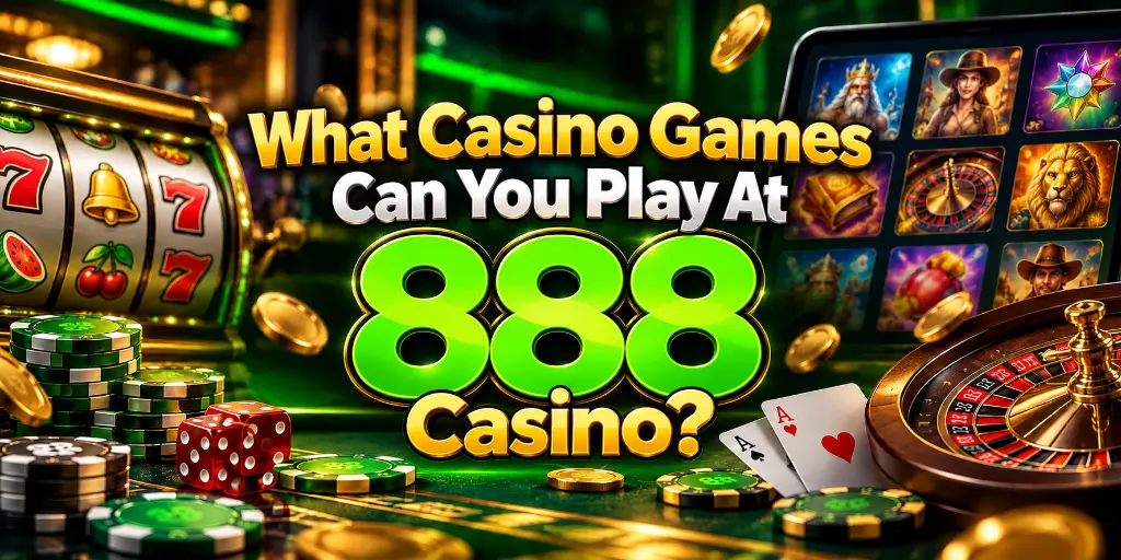 What Casino Games Can You Play At 888 Casino?