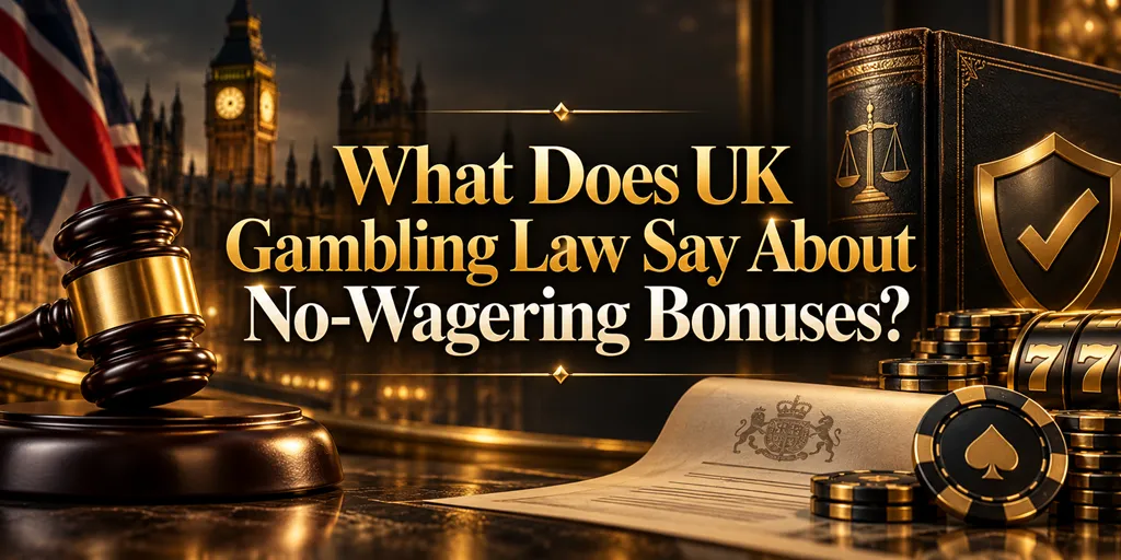 What Does UK Gambling Law Say About No-Wagering Bonuses?