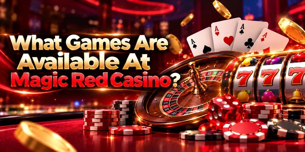 What Casino Games Can You Play At Magic Red Casino?