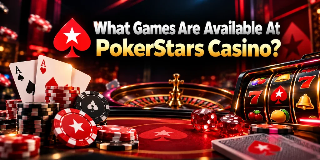 What Games Are Available At PokerStars Casino
