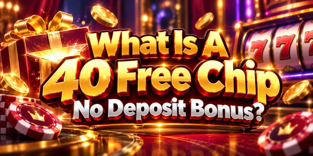 What Is A 40 Free Chip No Deposit Bonus?