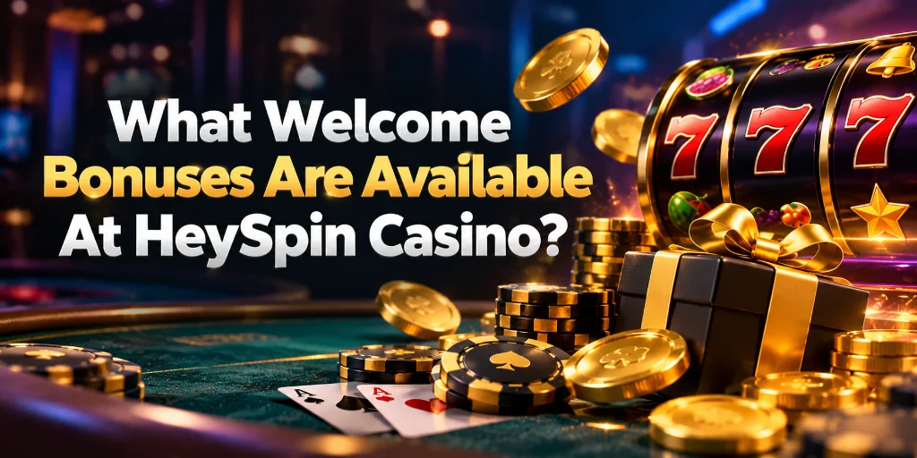What Welcome Bonuses Are Available At HeySpin Casino