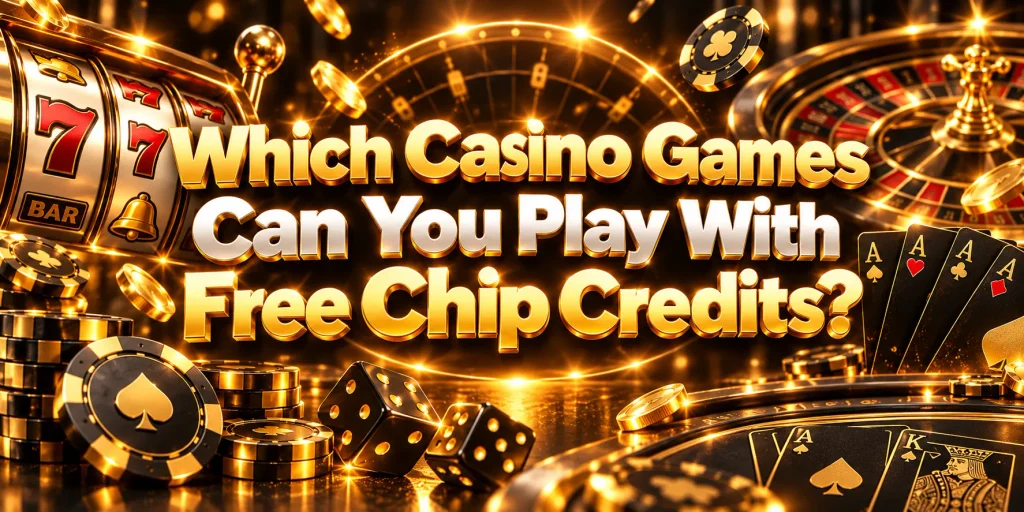Which Casino Games Can You Play With Free Chip Credits?