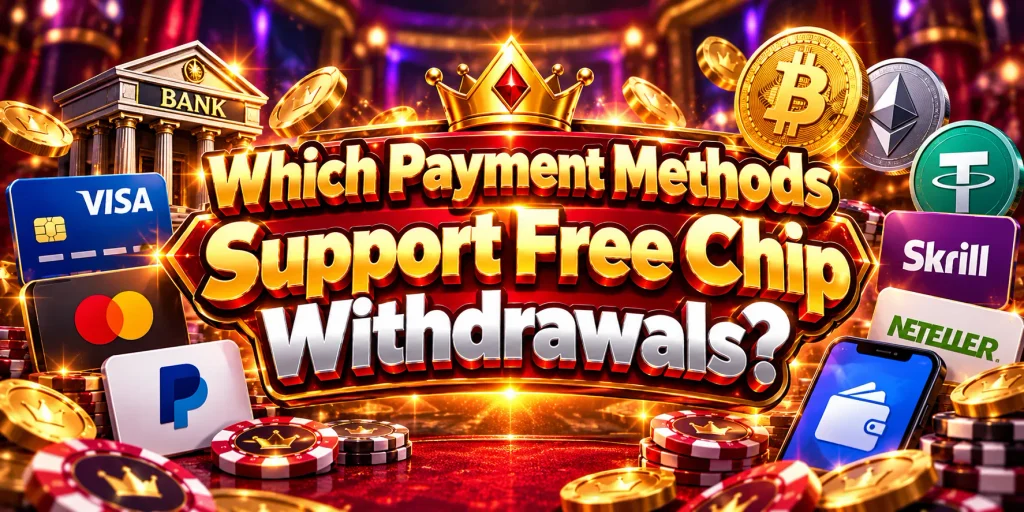 Which Payment Methods Support Free Chip Withdrawals?