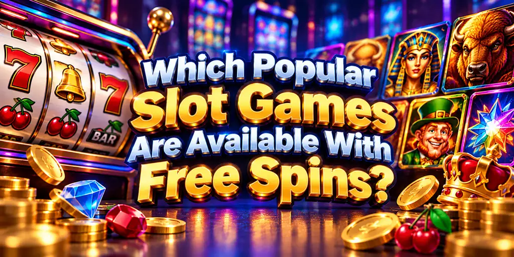 Which Popular Slot Games Are Available With Free Spins?